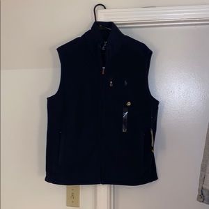 Polo vest (Large) navy blue